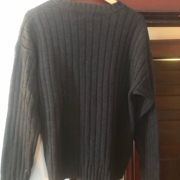 Towncraft Men's Black Cable Knit Sweater - Picture 2 of 5